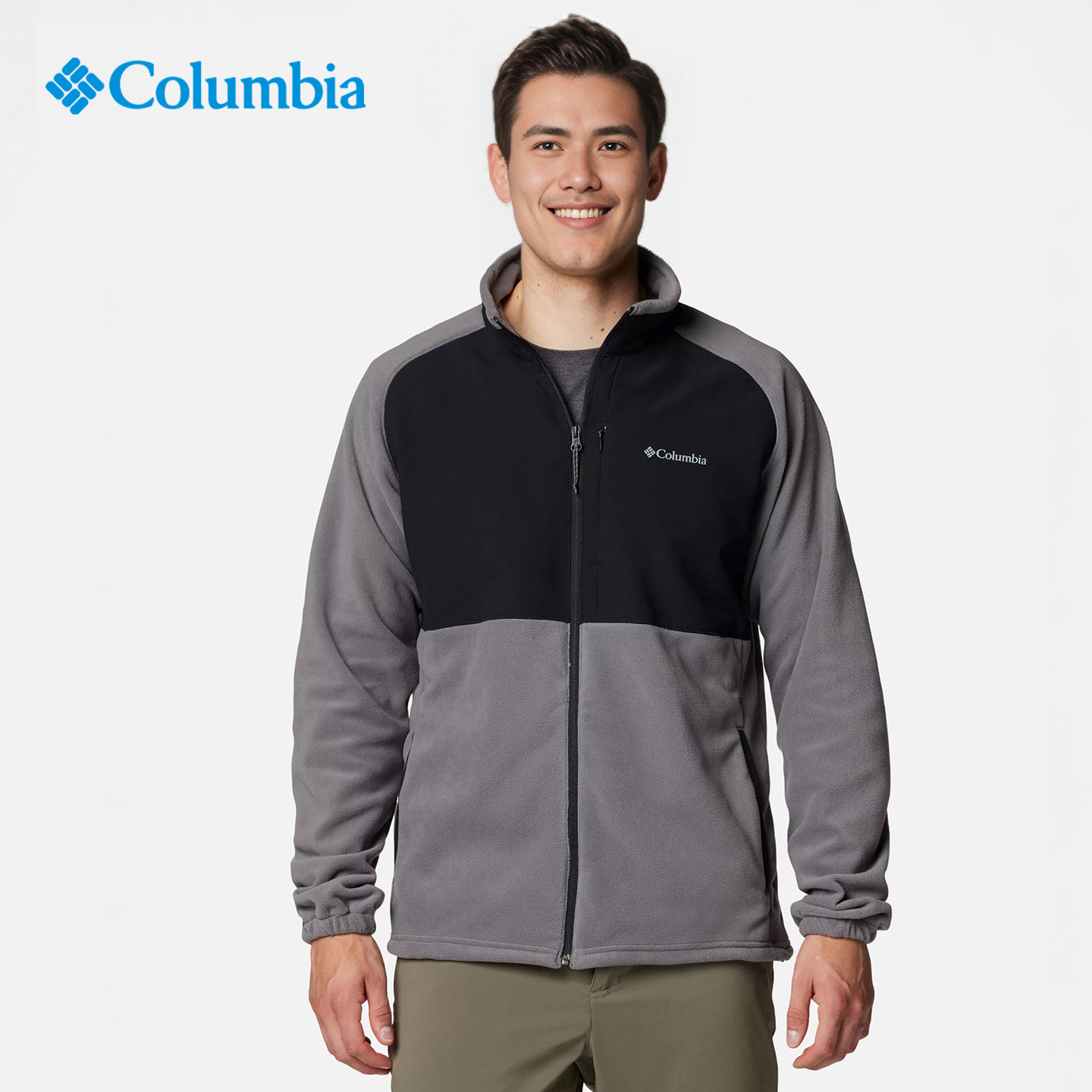 哥伦比亚软壳保暖抓绒衣