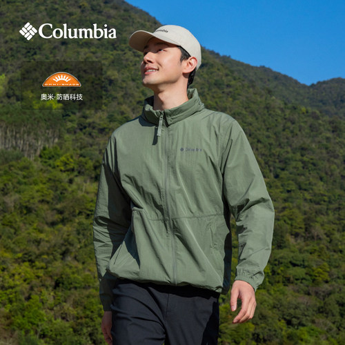 Columbia25新款UPF50防晒衣男