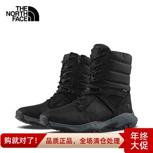 TheNorthFace北面雪地靴冬靴户外男鞋防水高帮保暖徒步鞋|4OAI