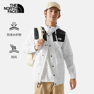 TheNorthFace北面夹克男24新款 户外休闲防风防泼水连帽外套81NO