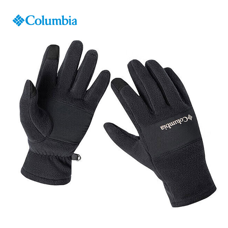 Columbia哥伦比亚抓绒手套男24秋冬户外休闲保暖可触屏手套CM4795