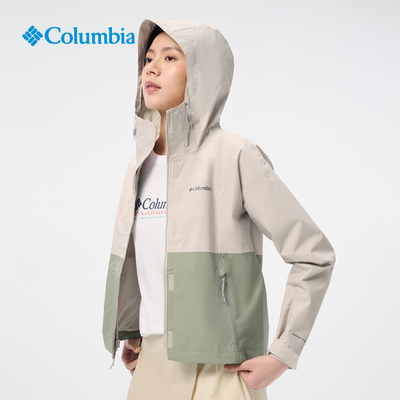Columbia25春夏新款连帽外套女