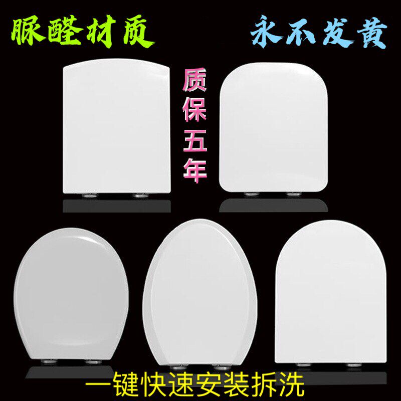 宏浪hona 扬子Yangzi 夏龙XOLOO 海景通用加厚缓降脲醛快拆马桶盖
