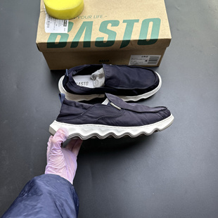 41码 底试穿痕迹 编号710 鞋 百思图一脚蹬休闲鞋