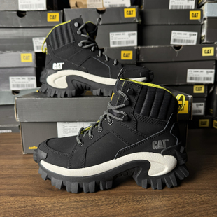 P110934 011 CAT撤柜男女同款 户外休闲靴徒步登山靴无原盒