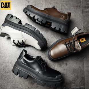 靴低靴p110900微瑕 春夏户外休闲牛皮工装 CAT卡特撤柜皮鞋 男女同款