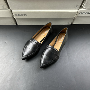 GEOX杰欧适健乐士女士羊皮革芭蕾舞鞋 C9999 D359BD