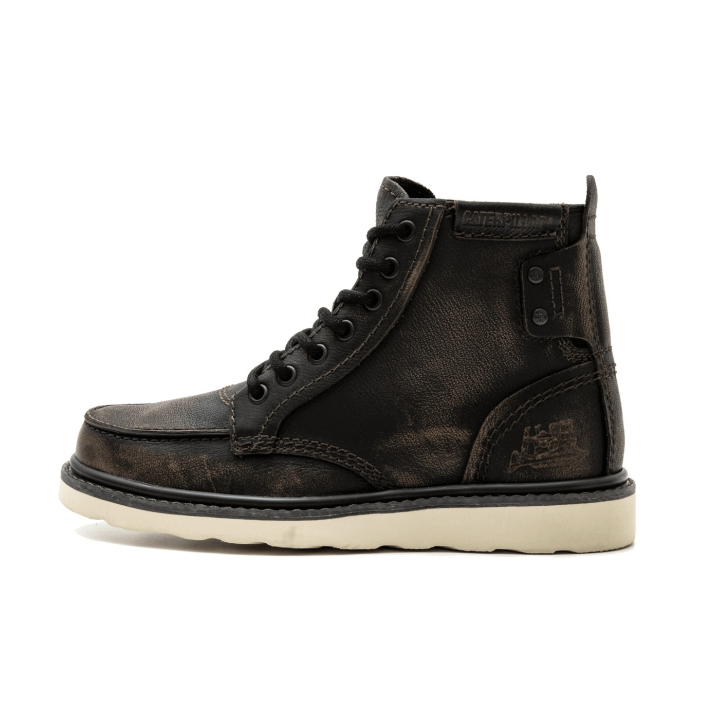 40/44码 CAT卡特专柜撤柜男士复古户外休闲百搭工装靴p712947微瑕