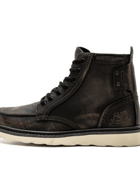 40/44码 CAT卡特专柜撤柜男士复古户外休闲百搭工装靴p712947微瑕