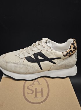 ASH专柜撤柜25新品男士网面百搭透气舒适运动鞋休闲鞋138771-08