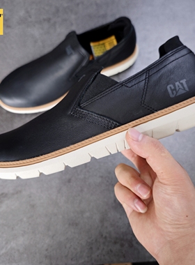 44.5码CATRoamer2.0 Slipon皮鞋低帮休闲鞋一脚蹬p725578无原盒