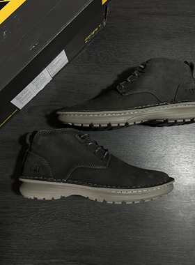 CAT卡特23年新品VIEWFINDER系列休闲舒适工装靴深灰色p725409微瑕