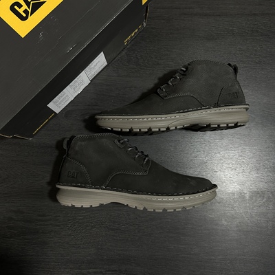 CAT卡特23年新品VIEWFINDER系列休闲舒适工装靴深灰色p725409微瑕