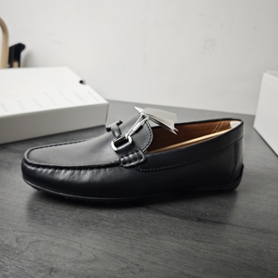 39/40码专柜撤柜GEOX杰欧适/健乐士KOSMOPOLIS一脚蹬豆豆鞋U45E5A