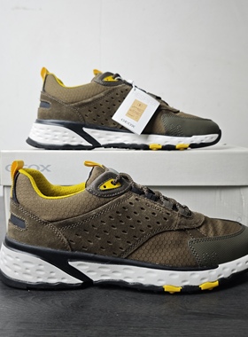 专柜撤柜GEOX健乐士U STERRATO系列 低帮轻便休闲鞋U25ECA