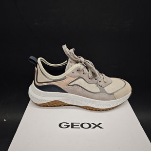 36码 151517 GEOX专柜撤柜女士系带舒适运动增高休闲鞋