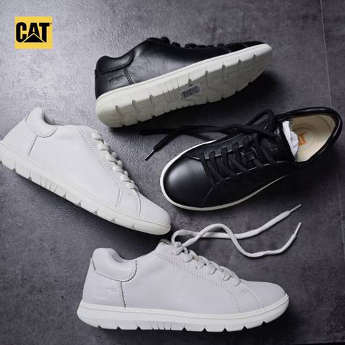 CAT卡特专柜撤柜男鞋休闲低帮板鞋小白鞋正品现货p725645 微瑕