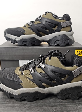42码CAT卡特撤柜男士休闲鞋户外徒步鞋防滑运动鞋p110855无原盒