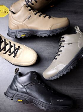 意大利山悦trazeta 户外登山鞋男防水徒步鞋真皮秋冬vibram大底