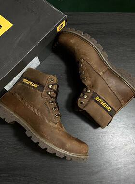 44码 CAT卡特23秋冬新款男COLORADO防滑防水工装靴 P110967 微瑕