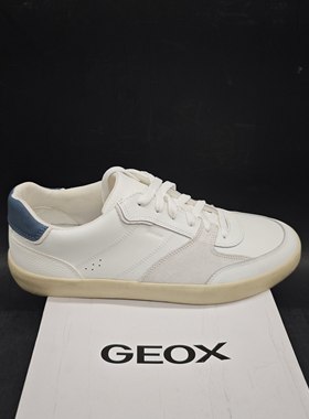 41 42码 专柜撤柜25年新品GEOX健乐士男鞋真皮休闲鞋U55BUB C1260