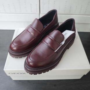 D36HRA 牛皮一脚蹬皮鞋 C7011 乐福鞋 GEOX健乐士女鞋