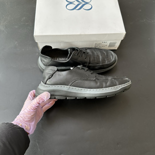 天美意男士休闲鞋（试穿痕迹，鞋面开线，看详情图）39码 编号003