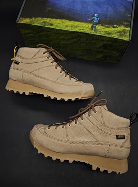 摩纳哥徒步鞋情侣登山鞋秋冬户外露营鞋防水耐磨男女同款