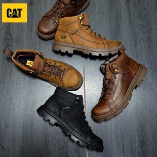 靴没有原盒 户外防水泼溅休闲工装 微瑕处理 男士 CAT卡特2023秋新款