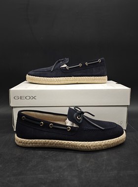41码 专柜撤柜25年新品GEOX健乐士男士轻便休闲鞋 U45GVA C4002