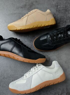 CAT卡特撤柜休闲鞋男女透气户外低帮德训鞋商场同款P725659微瑕