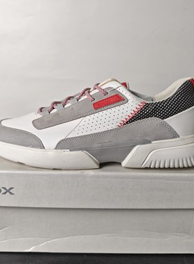 45/46码GEOX健力士专柜撤柜男士休闲鞋休闲皮鞋U04AFA