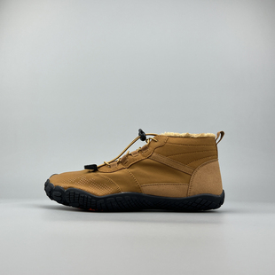 外贸男女同款加绒户外徒步骑行棉鞋防滑复古高帮雪地靴保暖潮棉鞋
