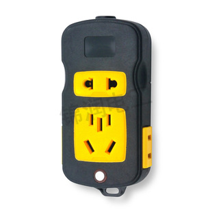 不带线带指示灯排插插板插排无线插座工程接线板拖线板黑色包邮