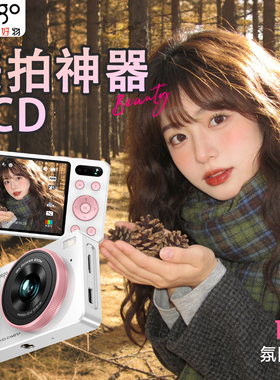 爱国者D6ccd相机学生数码高清旅游相机女生入门校园vlog卡片相机