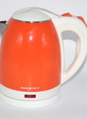 旭日坤1.5L不锈钢电热水壶 SC15D-12双层防烫快速电水壶家用水壶