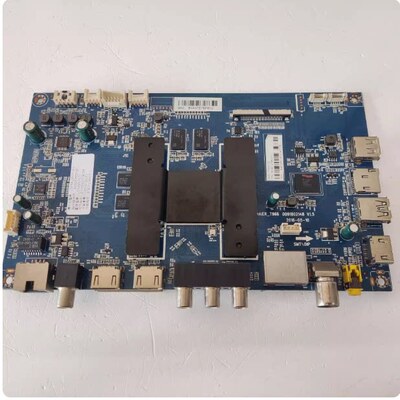 原装海尔LS55U51A电视主板0091802148配屏LC546PU1L01现货