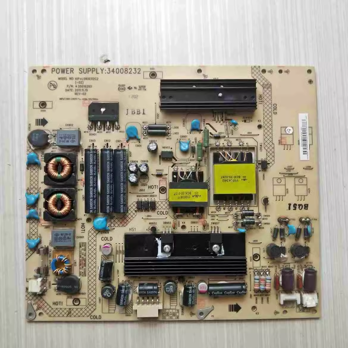 原装康佳LED42MS11DC 电视电源板34008232 35016285测试好