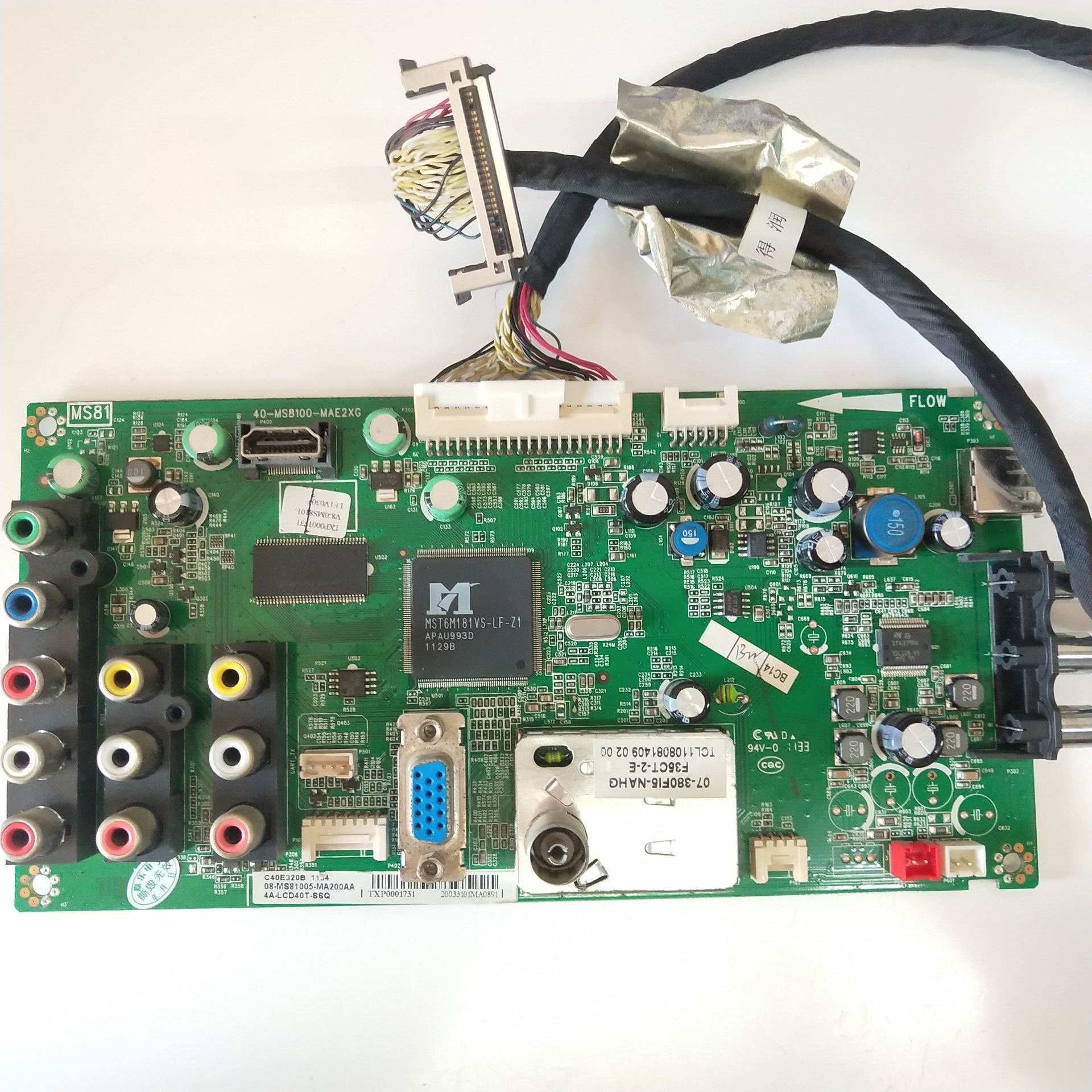 适用于！TCL C40E320B主板40-MS8100-MAE2XG配屏LTA400HM09