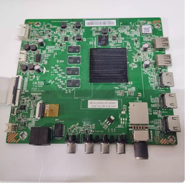 .小米L65M6-5P主板DKTV-B006-T972-2L-AB-20190805屏L65M6-5P-SDC - 实物图
