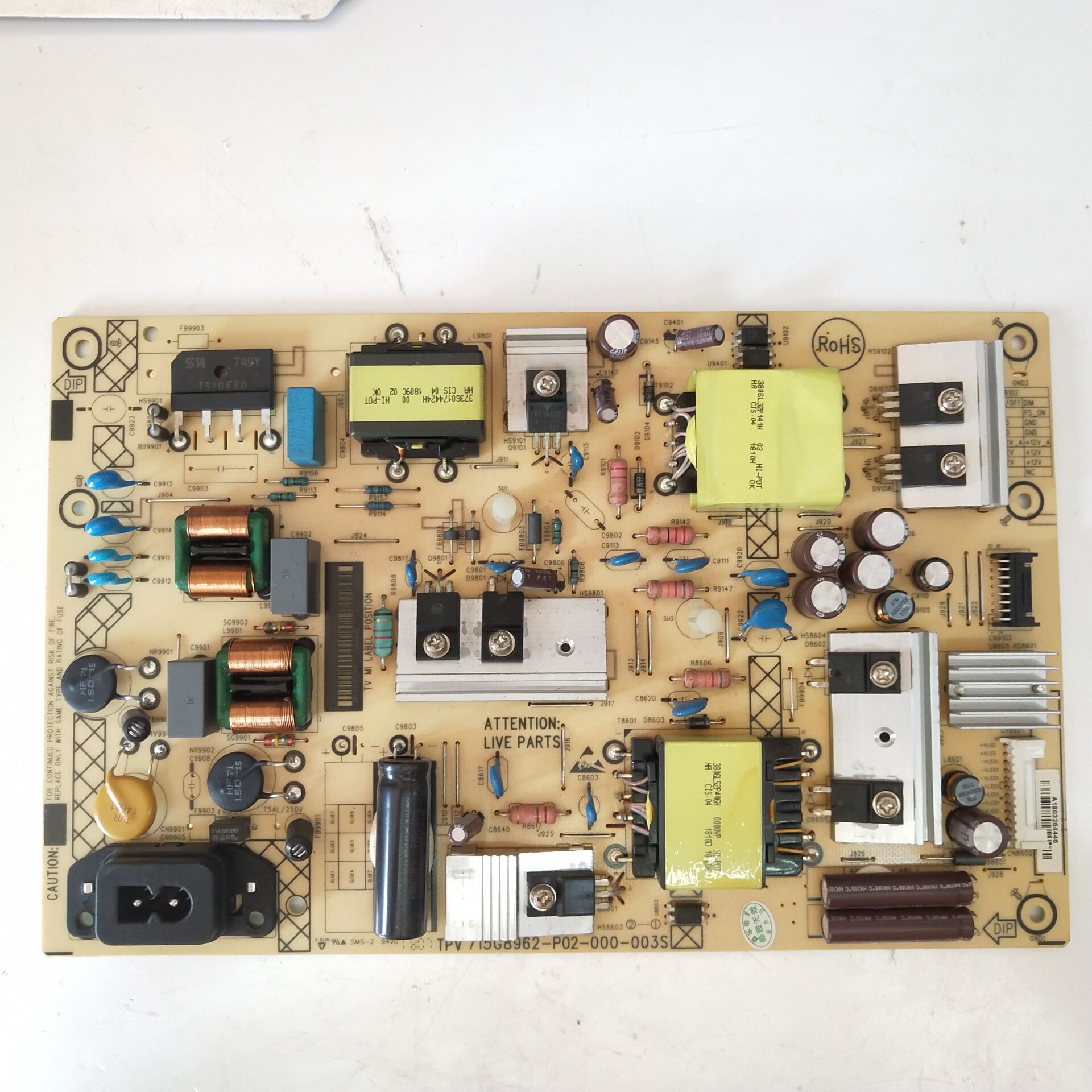 *飞利浦50PUF6192/T3电源板TPV 715G8962-P02-000-003S现货