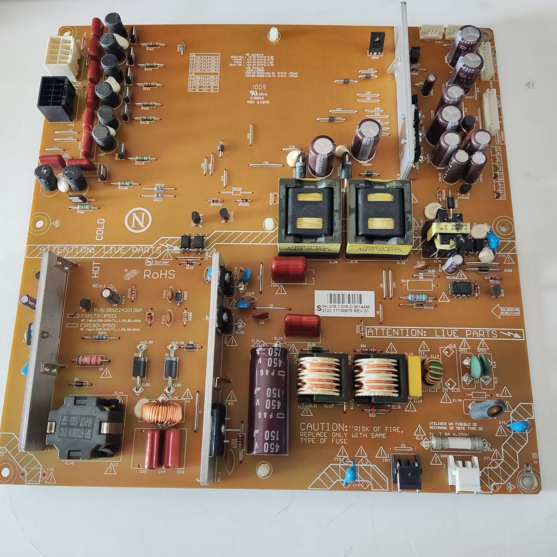 *原装飞利浦46PFL5605/93液晶电源板FSP173-3MS01实拍图现货