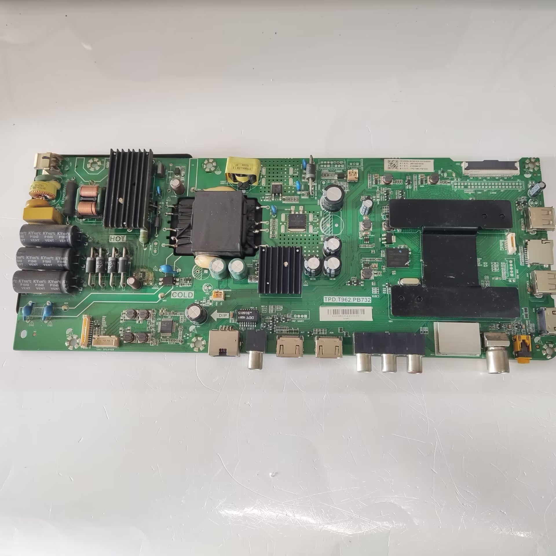 原装海尔LE43C51电视主板TPD.T962.PB732屏PT430CT02-4已测好
