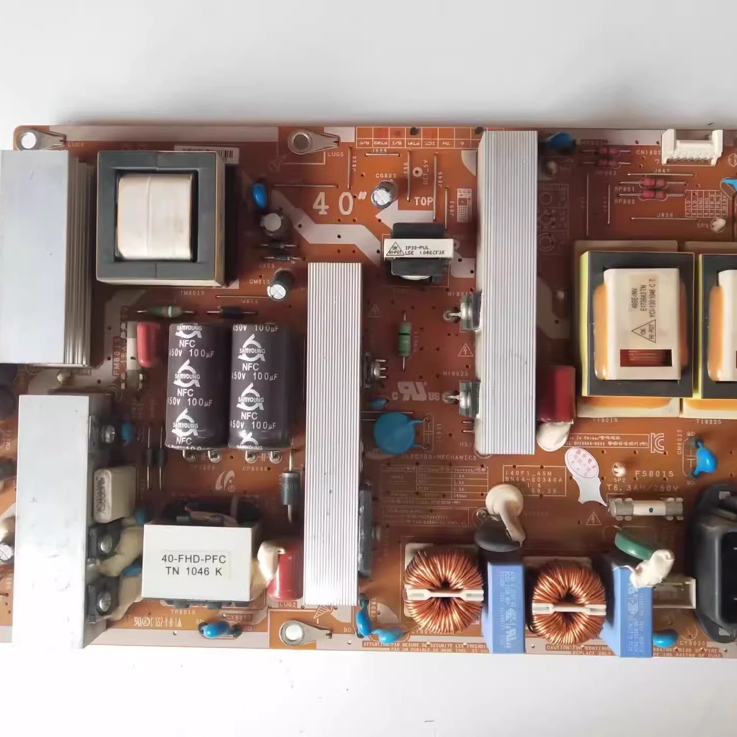 适用于！三星LA40C550J1F/40C530F1R电源板BN44-00340A/B已测好