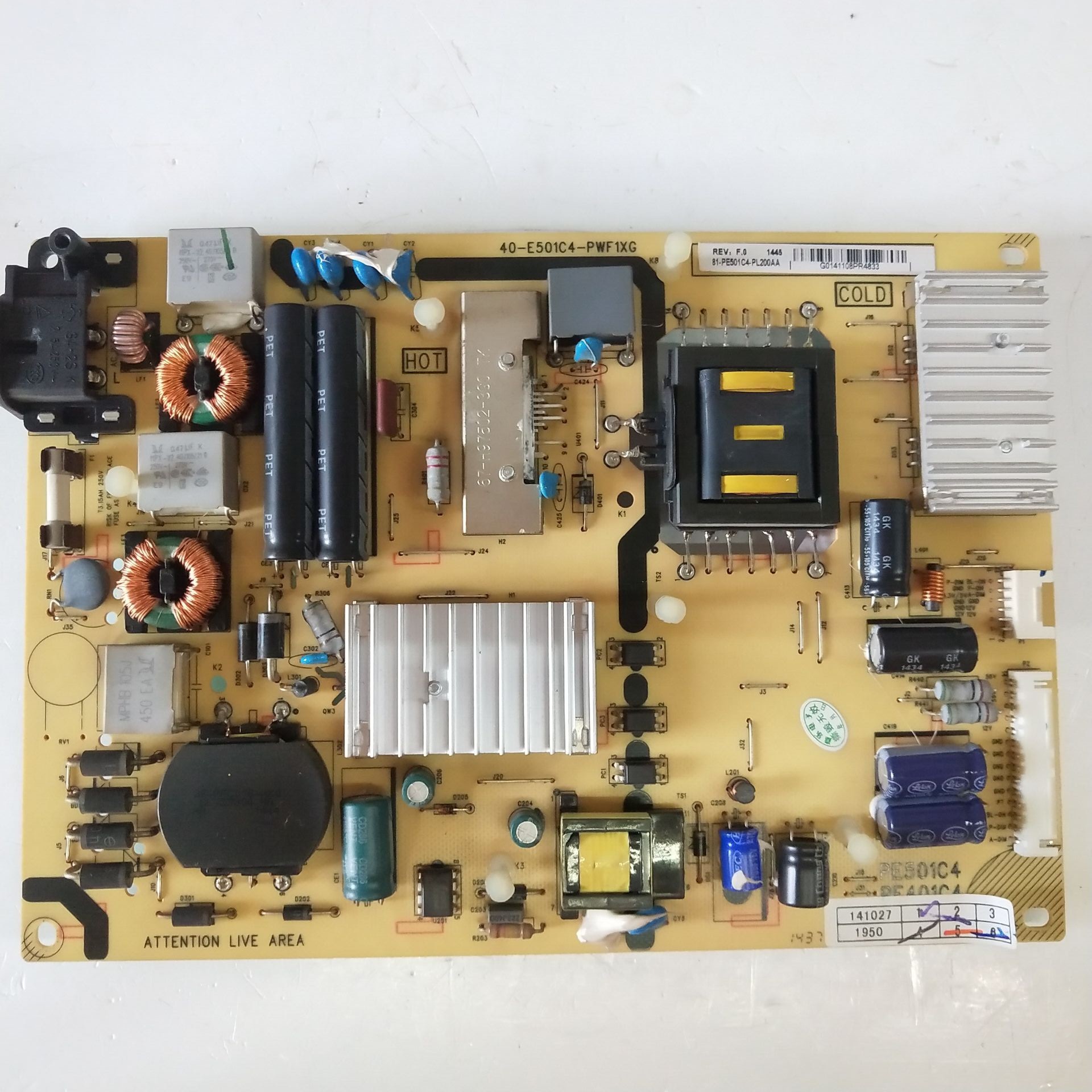 适用于TCL L55F1600E电源板40-E501C4-PWF1XG 81-PE501C4-PL200AA