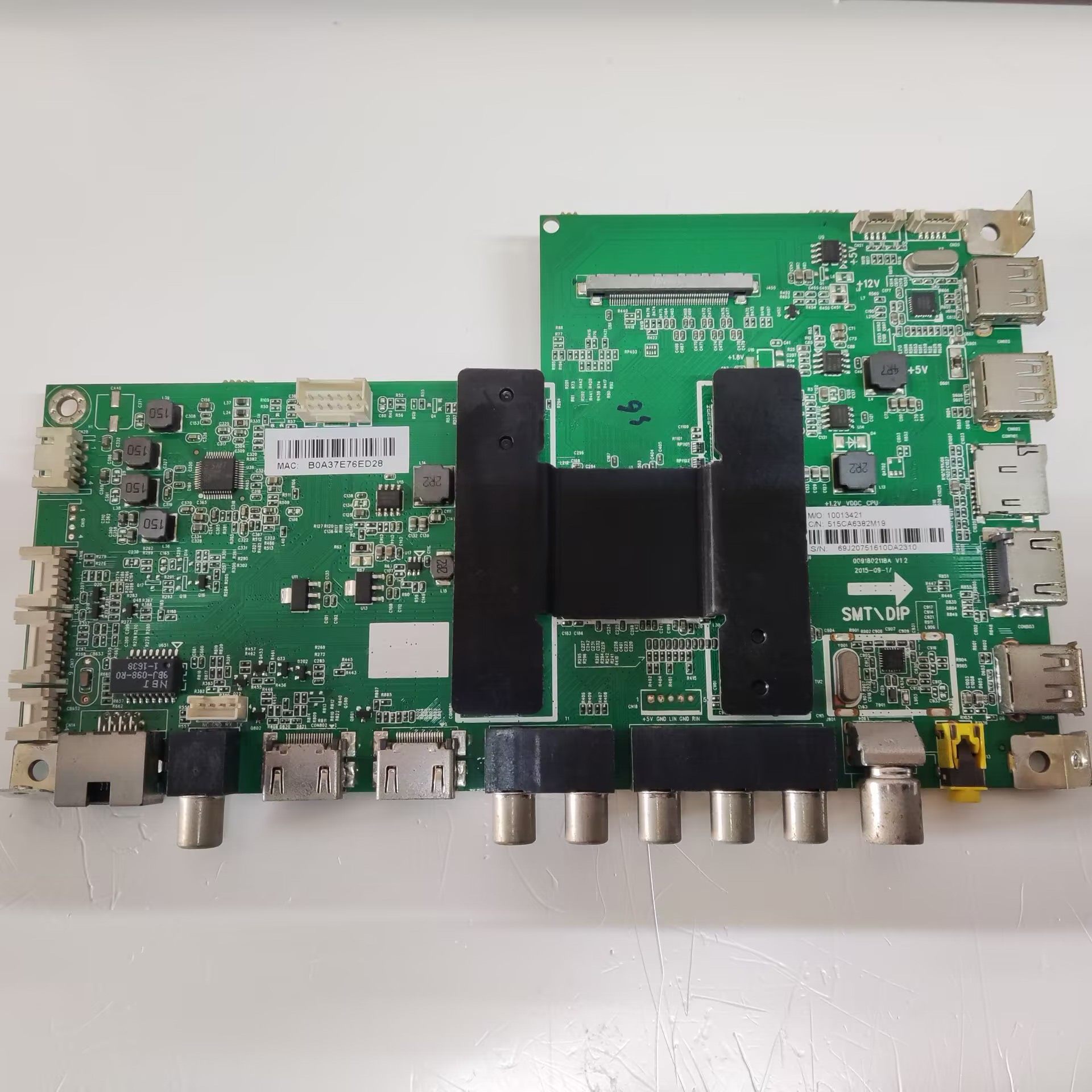 *海尔LS55H510N U55H3主板0091802118A V1.2配屏LC546PU1I01测好