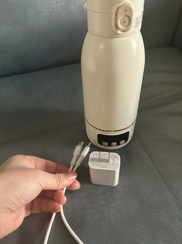奢姿恒温杯电热杯泡奶杯专用快充头线30瓦快充双Type-C线