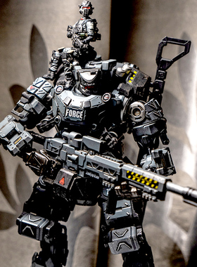 暗源机甲战士手办兵人变形机器人成品模型沙漠钢骨儿童可动玩具