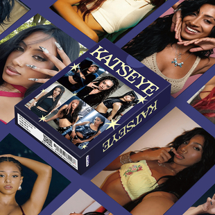 KATSEYE镭射小卡高颜值高清写真集明星周边diy装饰明信片小卡片