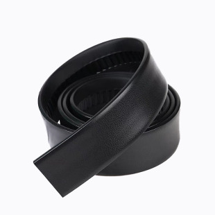 腰带 腰带自动扣皮带全轨道牙齿加厚牛筋耐磨军工裤 新款 全卡槽男士